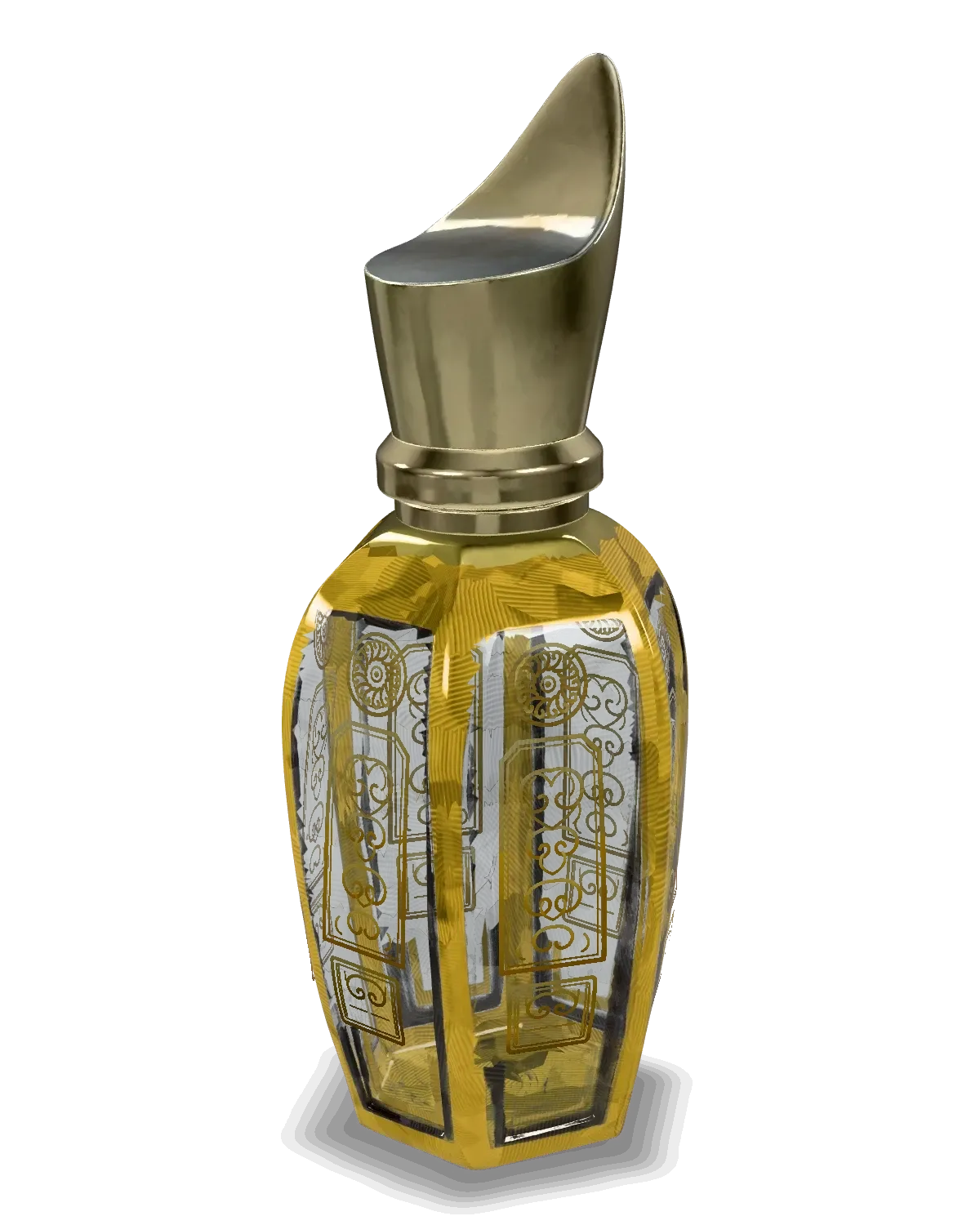 Frasco XEROF 50 ML, vista en tres cuartos