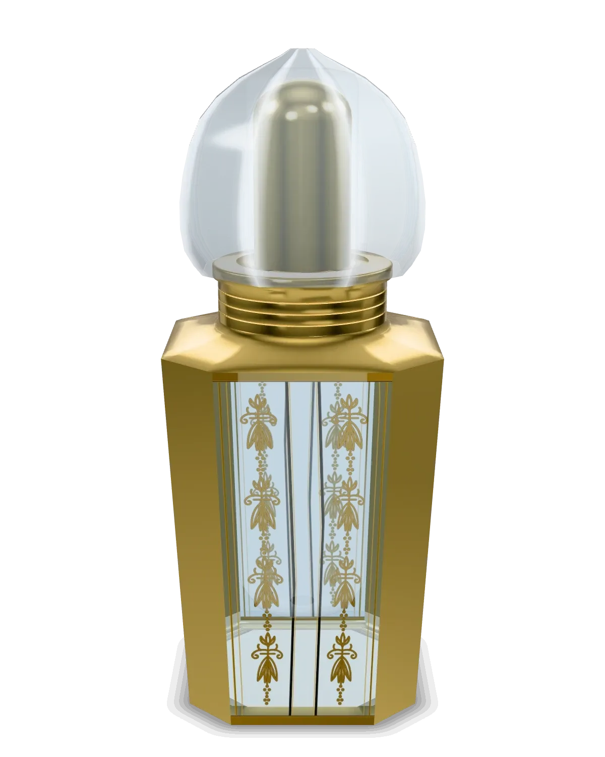 Frasco DIAMANTE 30 ML, vista de espaldas