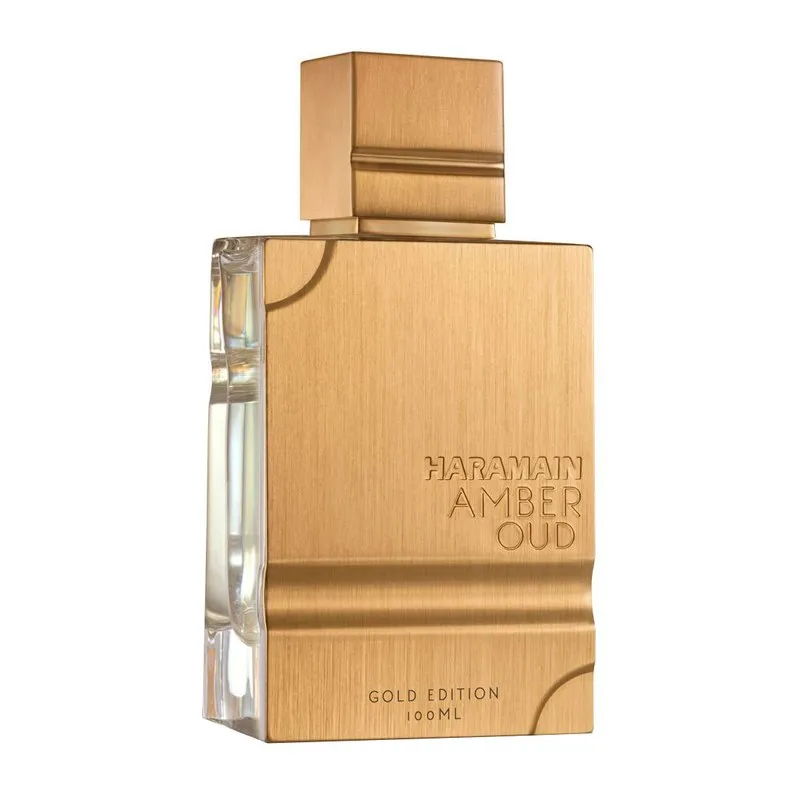 Frasco de Amber Oud Gold Edition de Al Haramain