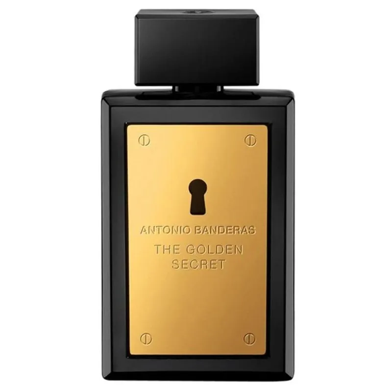 Frasco de The Golden Secret de Antonio Banderas