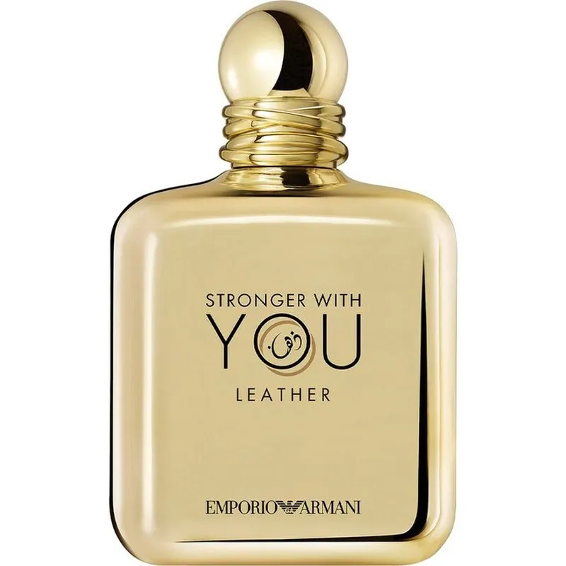Frasco de Emporio Armani Stronger With You Leather de Giorgio Armani
