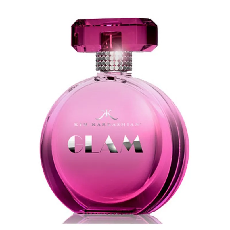 Frasco de Glam de KKW Fragrance
