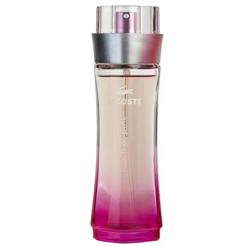 Frasco de Touch of Pink de Lacoste