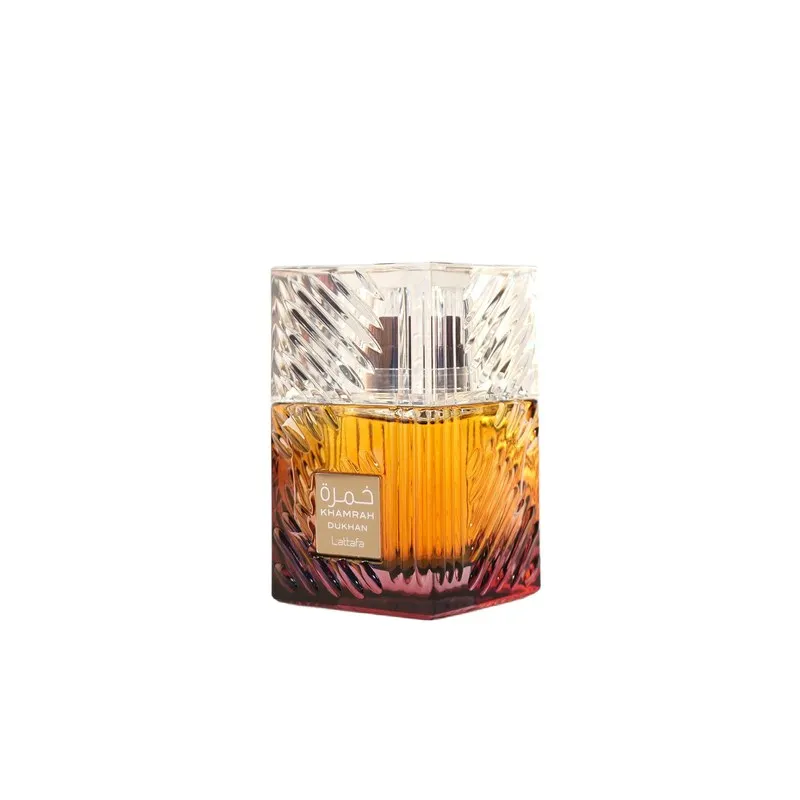 Frasco de Khamrah Dukhan de Lattafa Perfumes