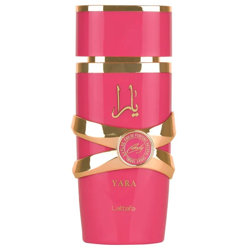 Frasco de Yara Candy de Lattafa Perfumes