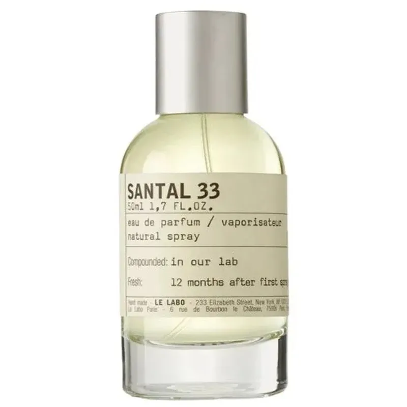 Frasco de Santal 33 de Le Labo