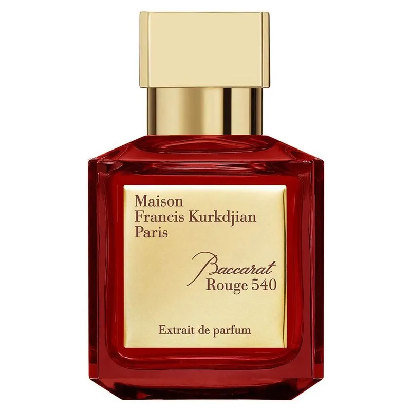 Frasco de Baccarat Rouge 540 de Maison Francis Kurkdjian
