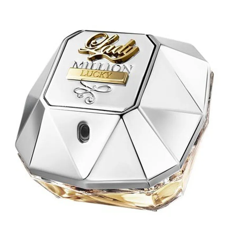 Frasco de Lady Million Lucky de Paco Rabanne